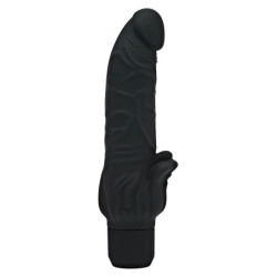 Silicone Classic Vibe - Sort - Large - vibrator