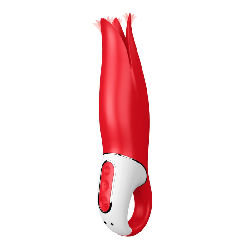 Satisfyer Vibes Power Flower Red|fra Satisfyer|Forside